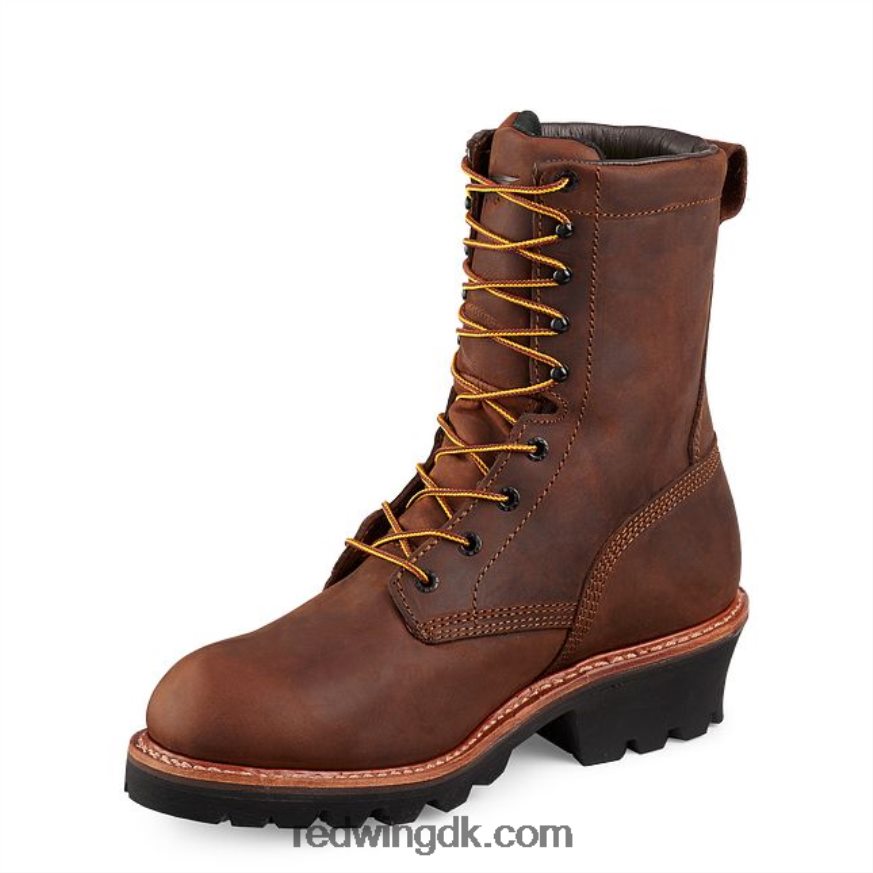 arbejde - stil 6617 handelsmands 6-tommers vandtæt sikkerhedståstøvle med sidelynlås Brun 4228HT85 Red Wing
