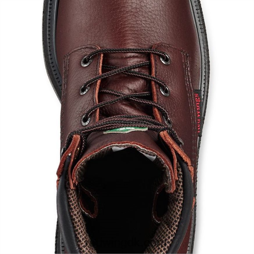 arbejde - style 3517 burnside herre 6-tommer vandtæt csa sikkerhedstå støvle Brun 4228HT106 Red Wing