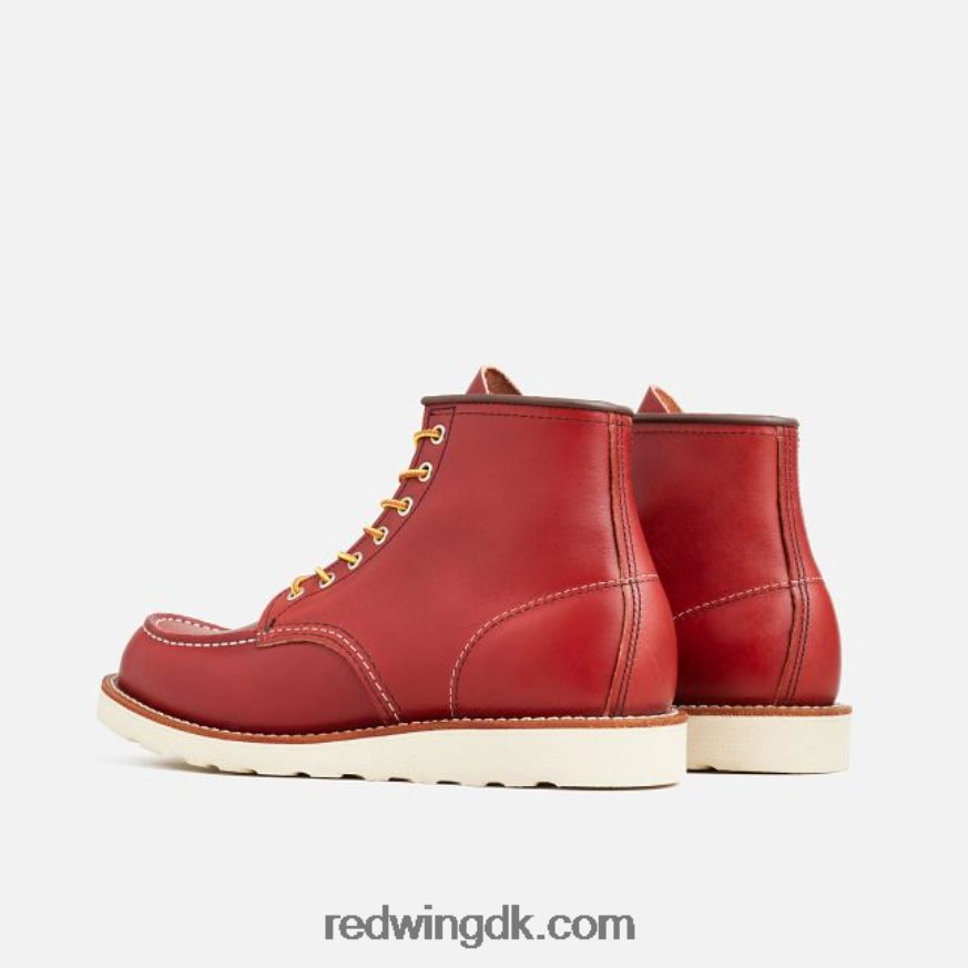 heritage - stil 8849 klassisk moc herre 6-tommer støvle i prærielæder rødbrun 4228HT176 Red Wing
