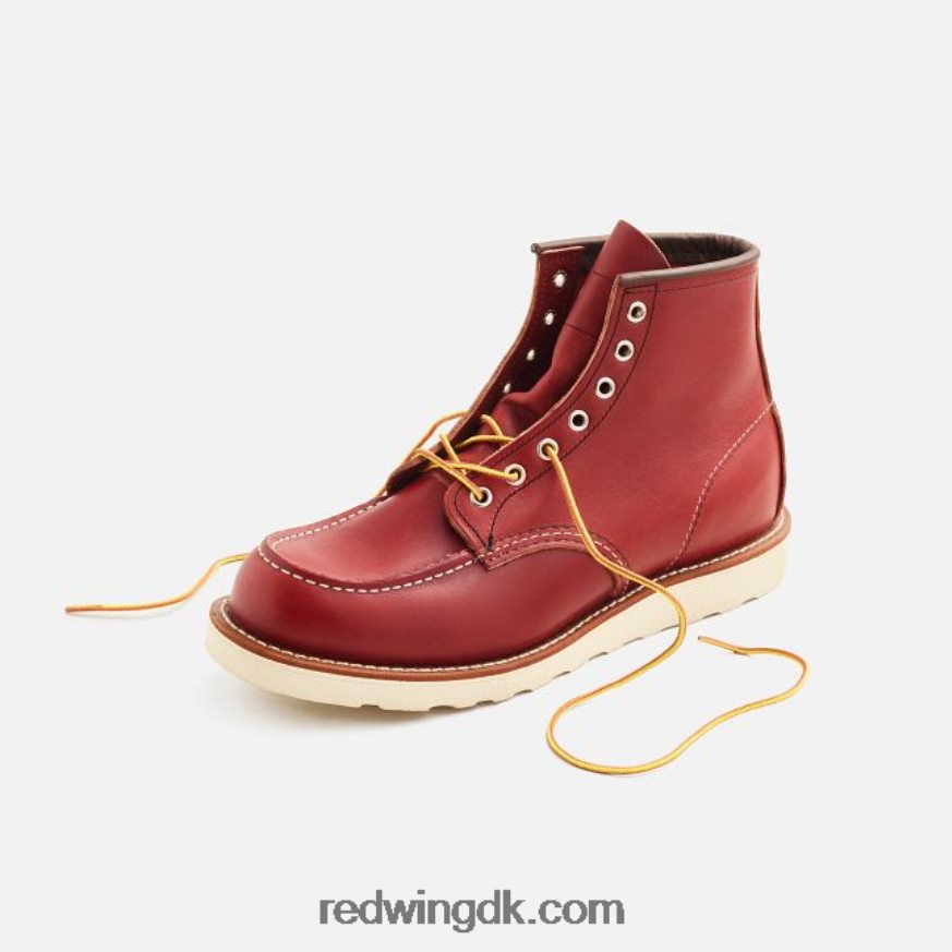 heritage - stil 8849 klassisk moc herre 6-tommer støvle i prærielæder rødbrun 4228HT176 Red Wing