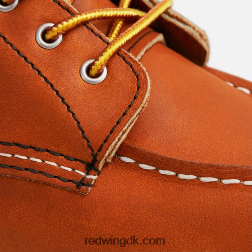 heritage - style 3373 6-tommer klassisk moc korte støvle til kvinder i boundary læder oro 4228HT187 Red Wing