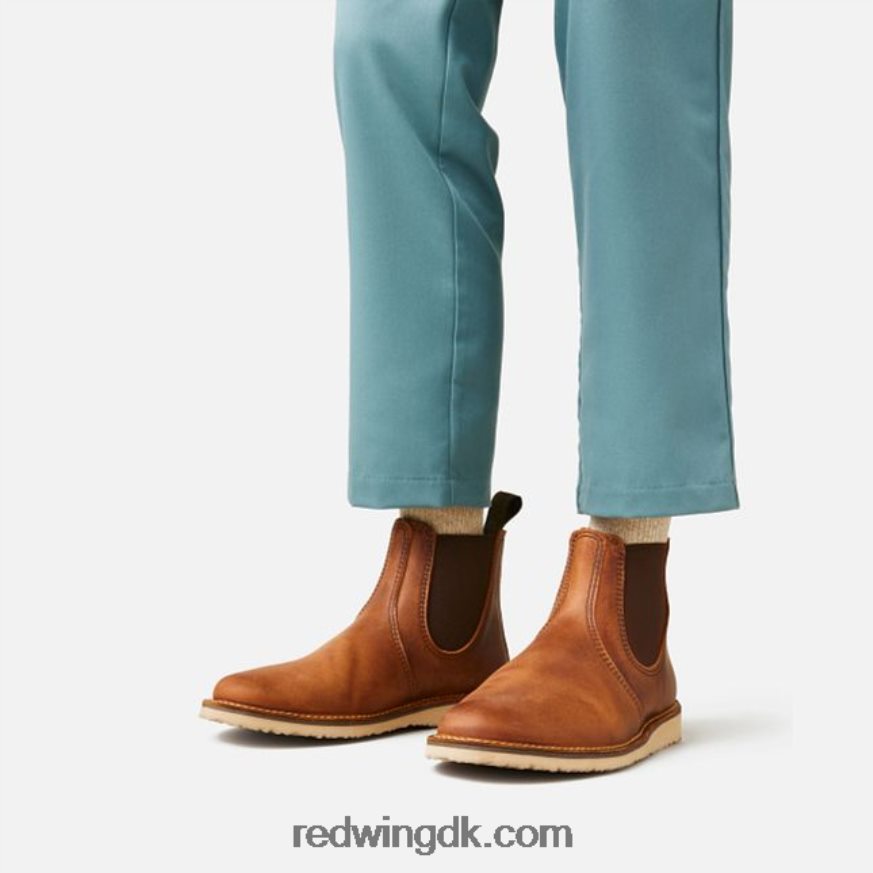 heritage - style 3404 clara damestøvle med hæl i ældre læder kobber 4228HT179 Red Wing