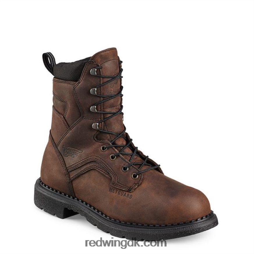 work - style 604 supersole 2.0 mænds 6-tommer vandtæt blød tå støvle Brun 4228HT70 Red Wing