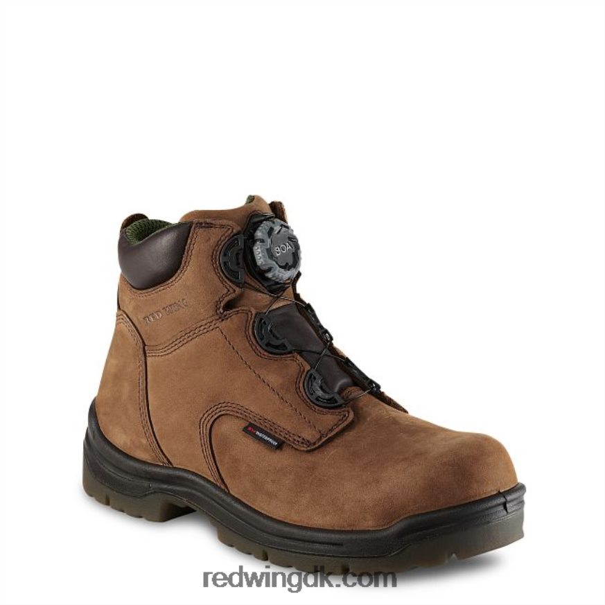 style 95237 foret buckskin læder handske herrehandske i buckskin læder hasselnød 4228HT27 Red Wing