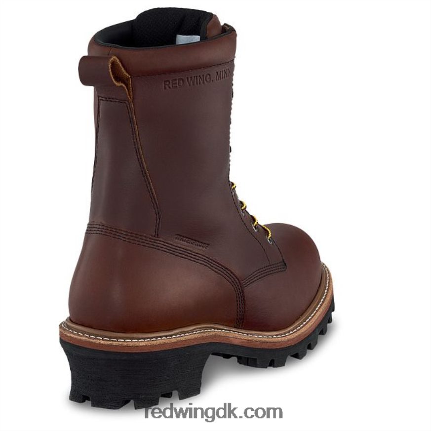 style 96523 læderbælte herrebælte i frontenac læder Brun 4228HT23 Red Wing