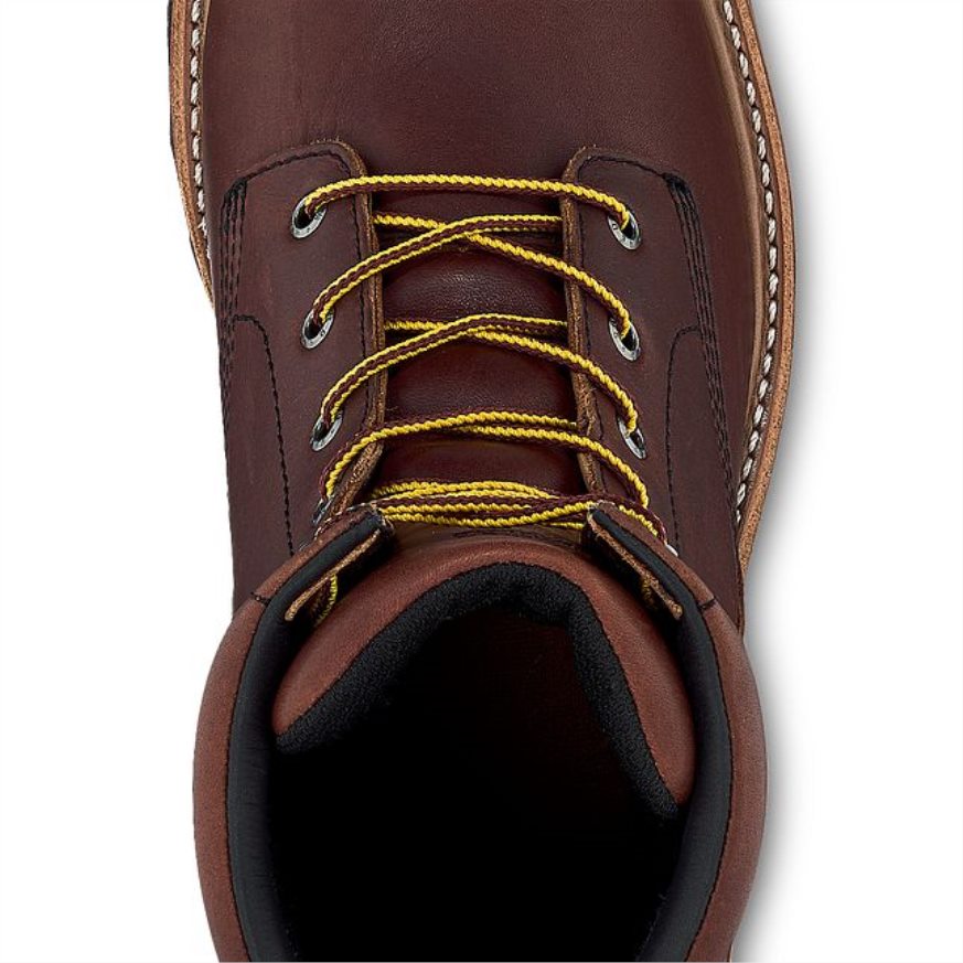 style 96523 læderbælte herrebælte i frontenac læder Brun 4228HT23 Red Wing