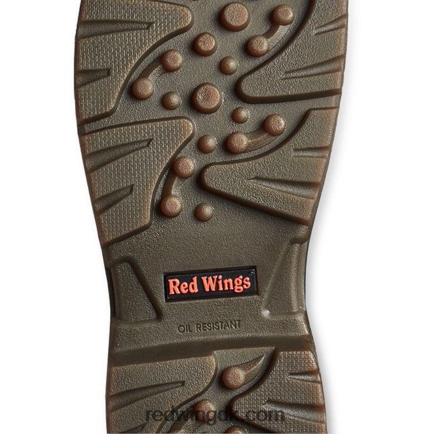 style 96527 western læder bælte herre bælte i western læder Brun 4228HT20 Red Wing