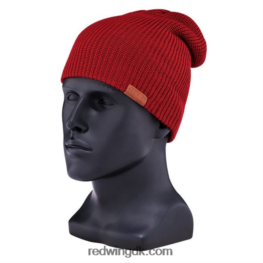 style 97494 merino uld strik hue hue unisex merino uld hat rød 4228HT270 Red Wing