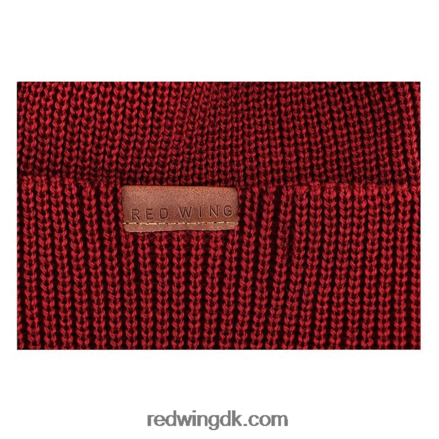 style 97494 merino uld strik hue hue unisex merino uld hat rød 4228HT270 Red Wing