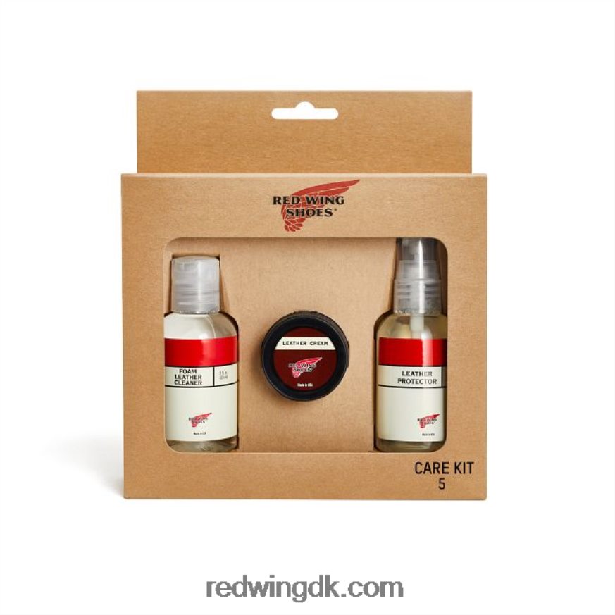 style 98031 plejesæt af læder med glat overflade - ren stand beskyt4228HT350 Red Wing