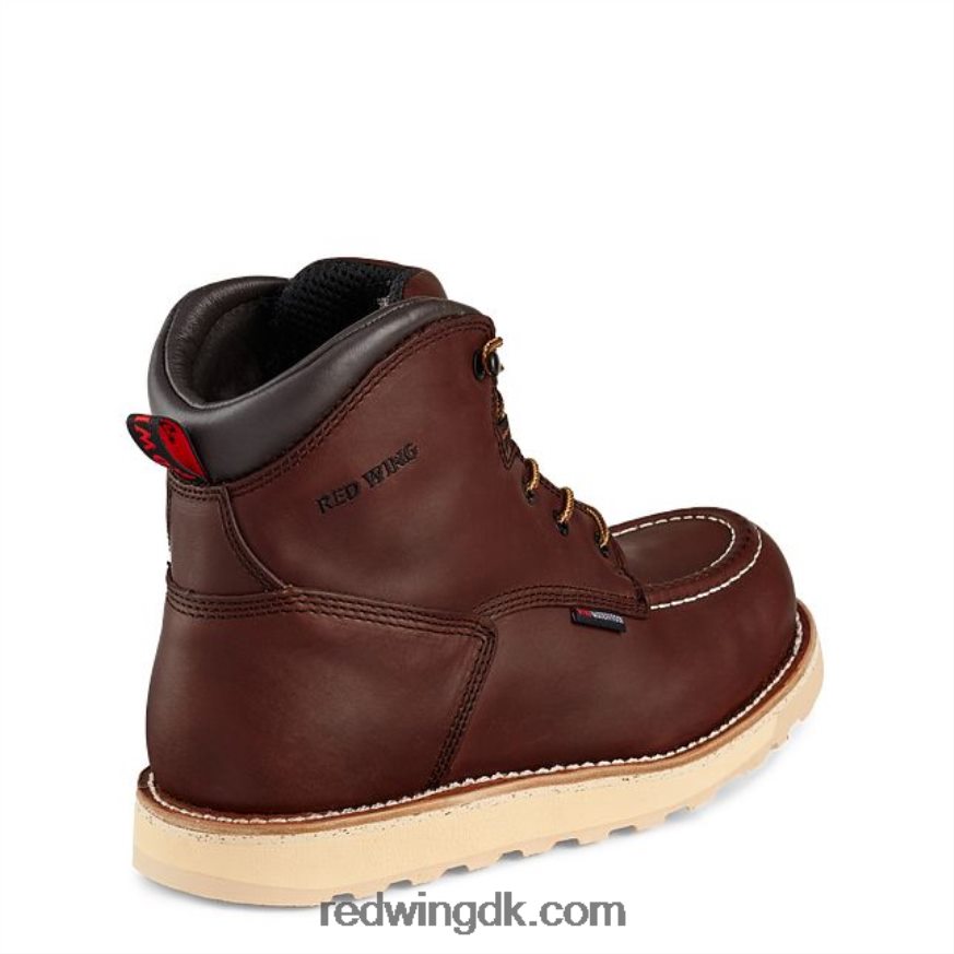 work - style 2241 king toe herre 6-tommer sikkerhedstå støvle Brun 4228HT110 Red Wing