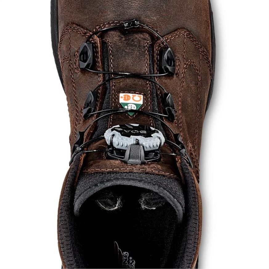 work - style 2403 brnr xp herre 6-tommer vandtæt sikkerhedstå støvle espresso 4228HT101 Red Wing