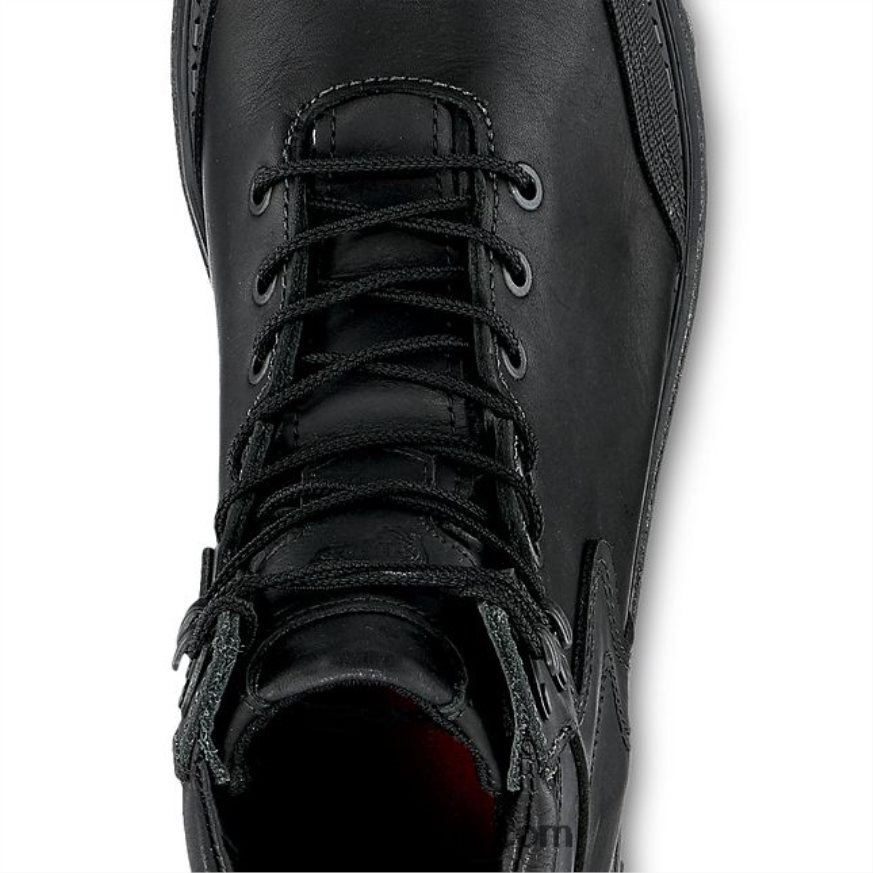 work - style 2410 burnside herre 6-tommer vandtæt sikkerhedstå støvle sort 4228HT108 Red Wing