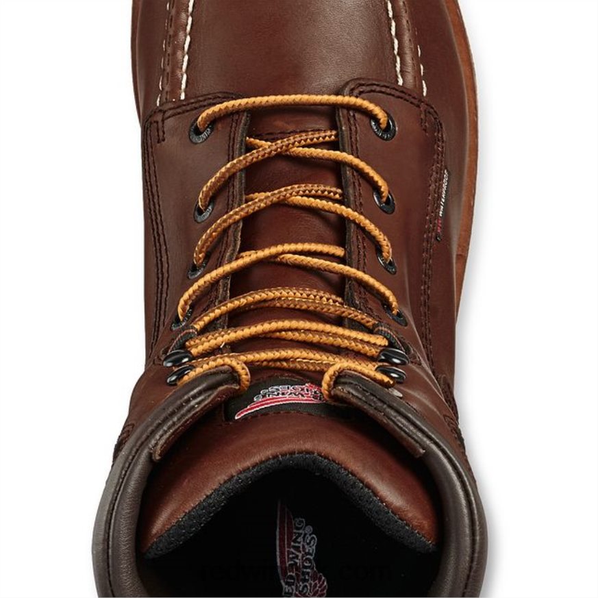 work - style 3506 king toe herre 6-tommer vandtæt csa sikkerhedstå støvle Brun 4228HT127 Red Wing