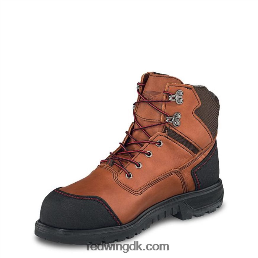 work - style 3516 king toe adc herre 8-tommer vandtæt csa metguard sikkerhedstå støvle Brun 4228HT102 Red Wing