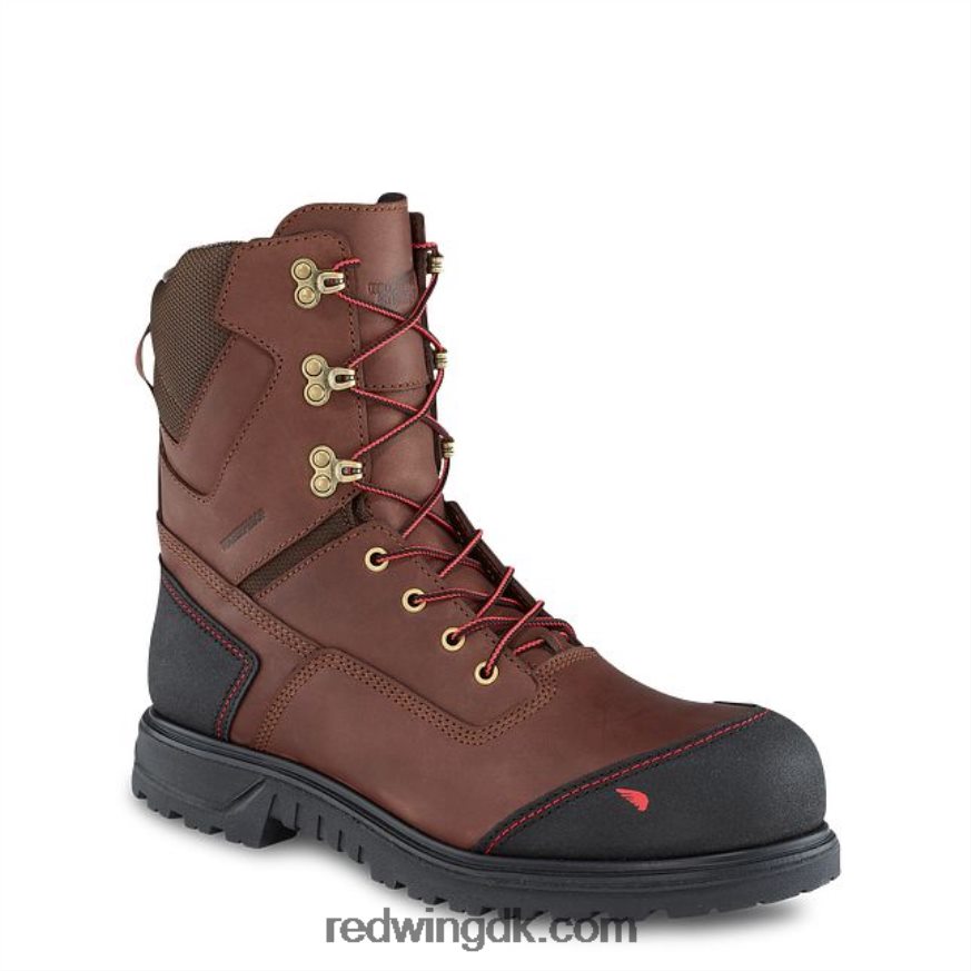 work - style 4499 truwelt herre 10-tommer vandtæt sikkerhedstå metguard støvle Brun 4228HT67 Red Wing